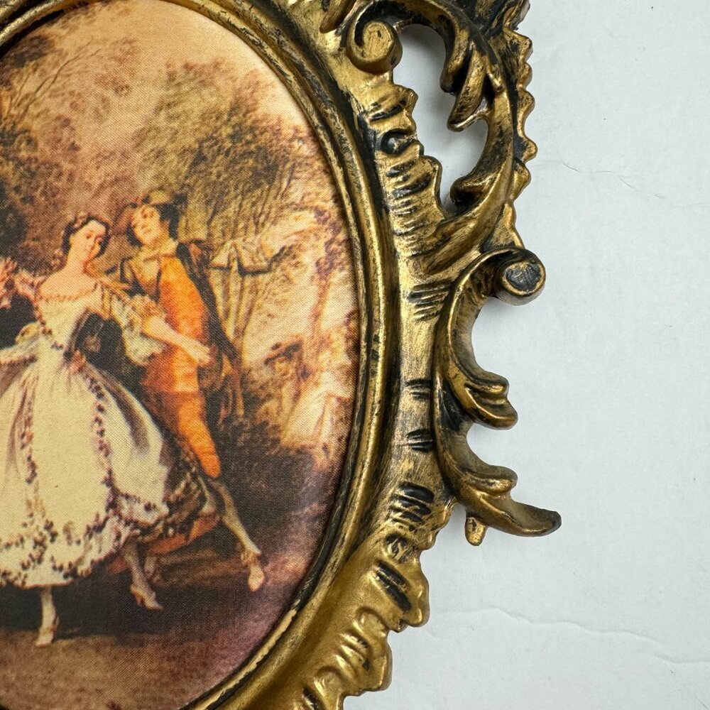 Vintage Wall Decor "Victorian era. Dancing .Ball" - Picture 5 of 10